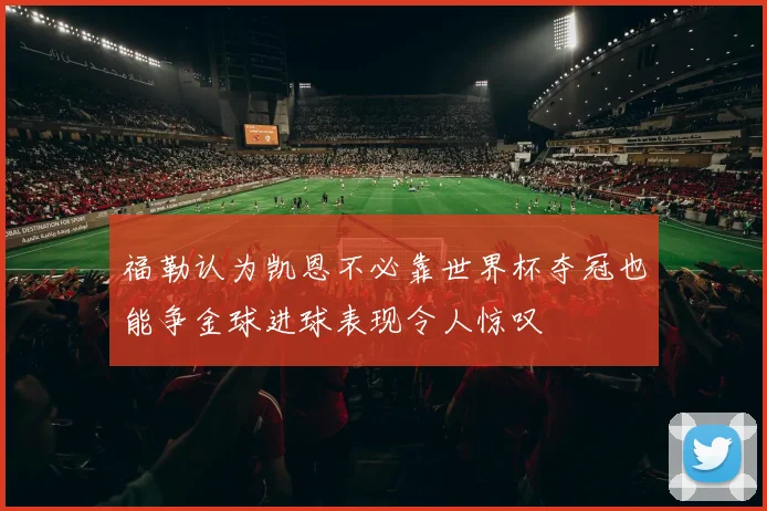 福勒认为凯恩不必靠世界杯夺冠也能争金球进球表现令人惊叹